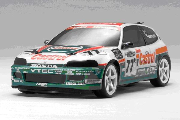 Castrol Honda Civic Vtbody Set by Tamiya